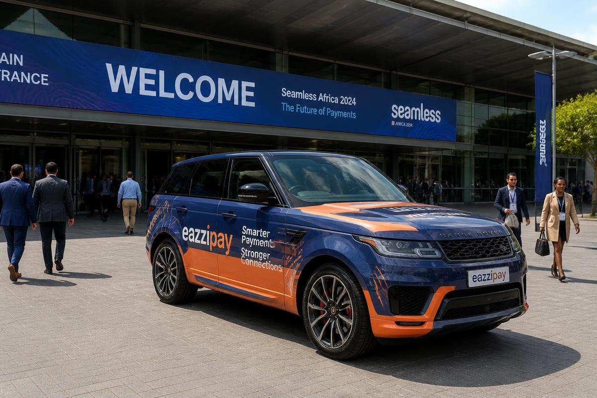 Entrance Vehicle on-site advertising at ATIGS 2027