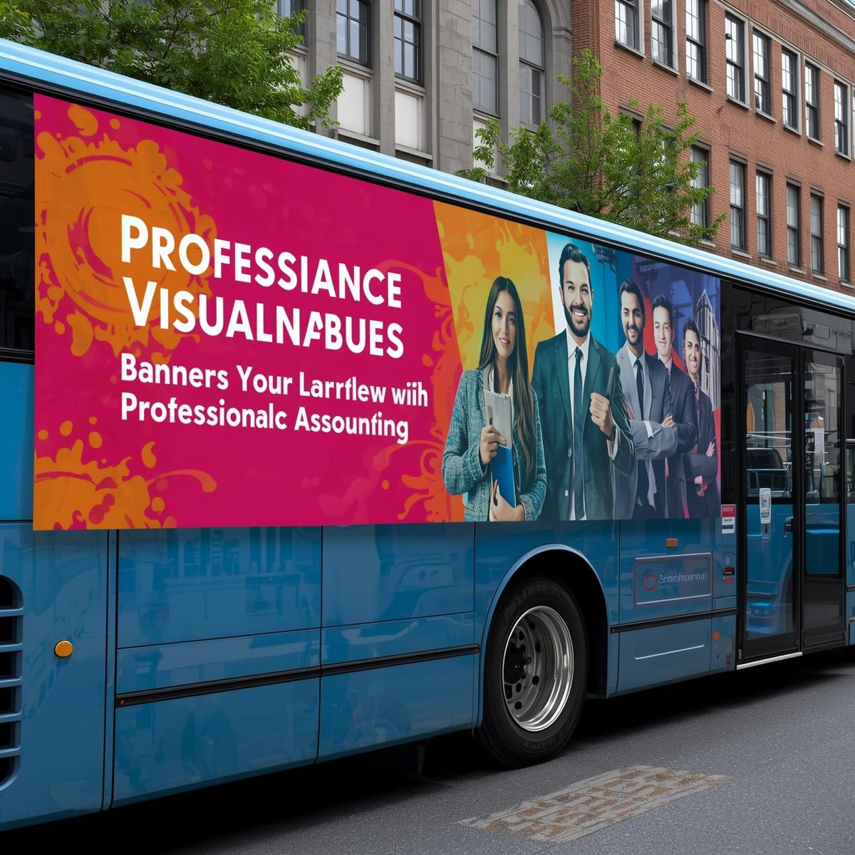 Bus Banners — ATIGS 2027 shuttle advertising