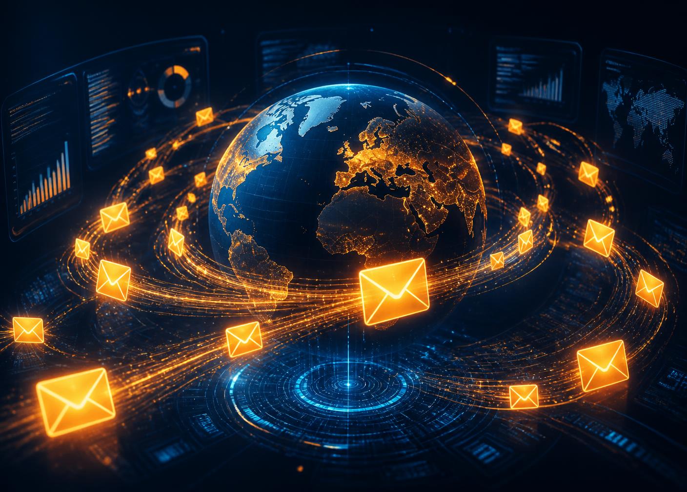 Global email campaign visualisation for ATIGS 2027