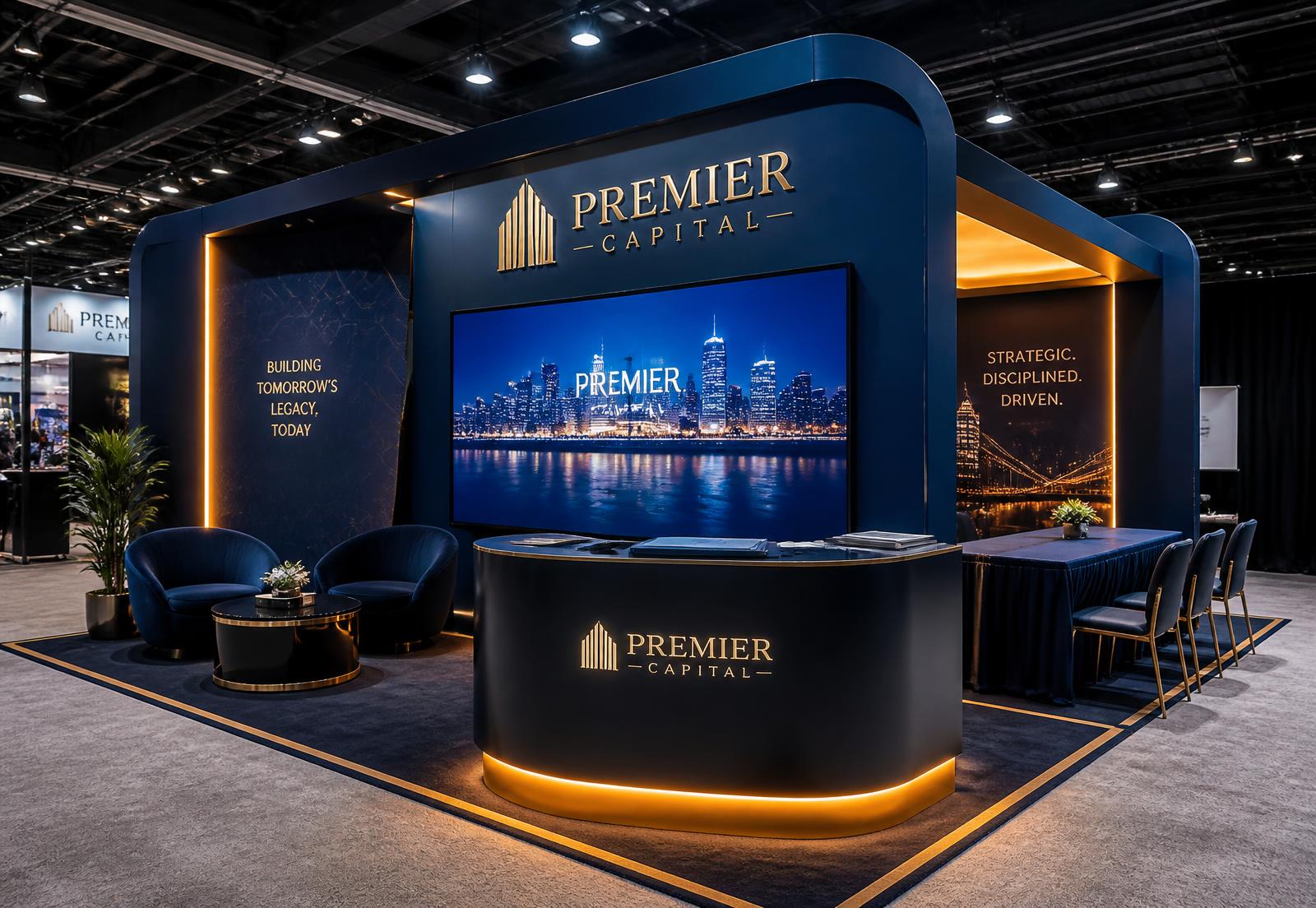 Executive Premium Booth at the ATIGS 2027 exhibition