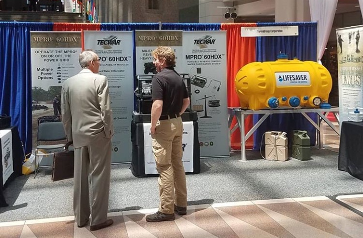 Exhibitors and delegates on the ATIGS Expo floor