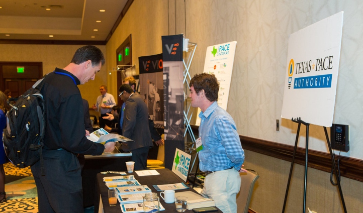 Exhibitors and delegates on the ATIGS Expo floor