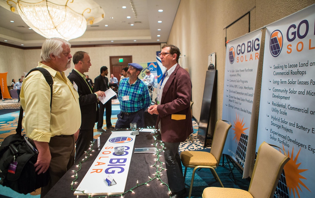 ATIGS exhibition booth and delegates