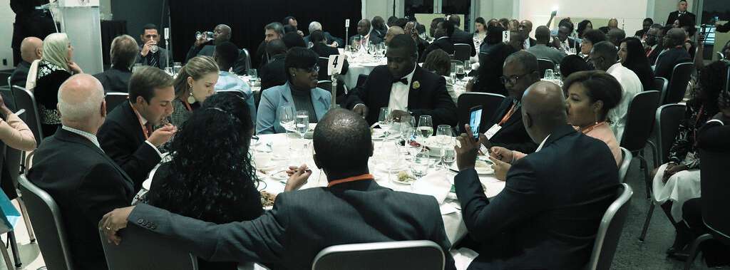Gala dinner audience at the ATIGS Network summit