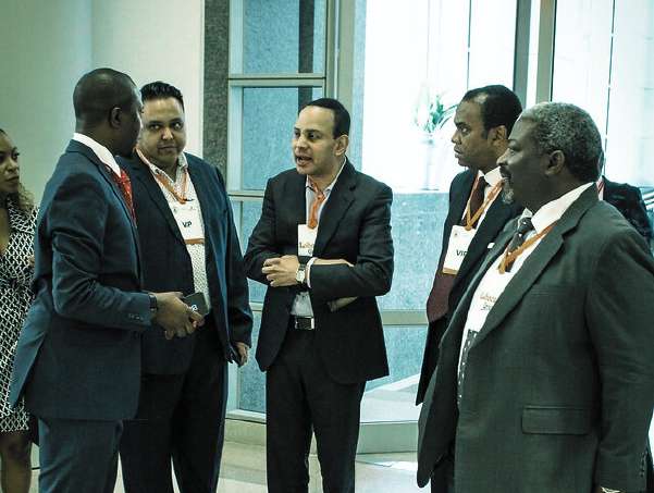 Delegation leaders at an ATIGS hosted reception