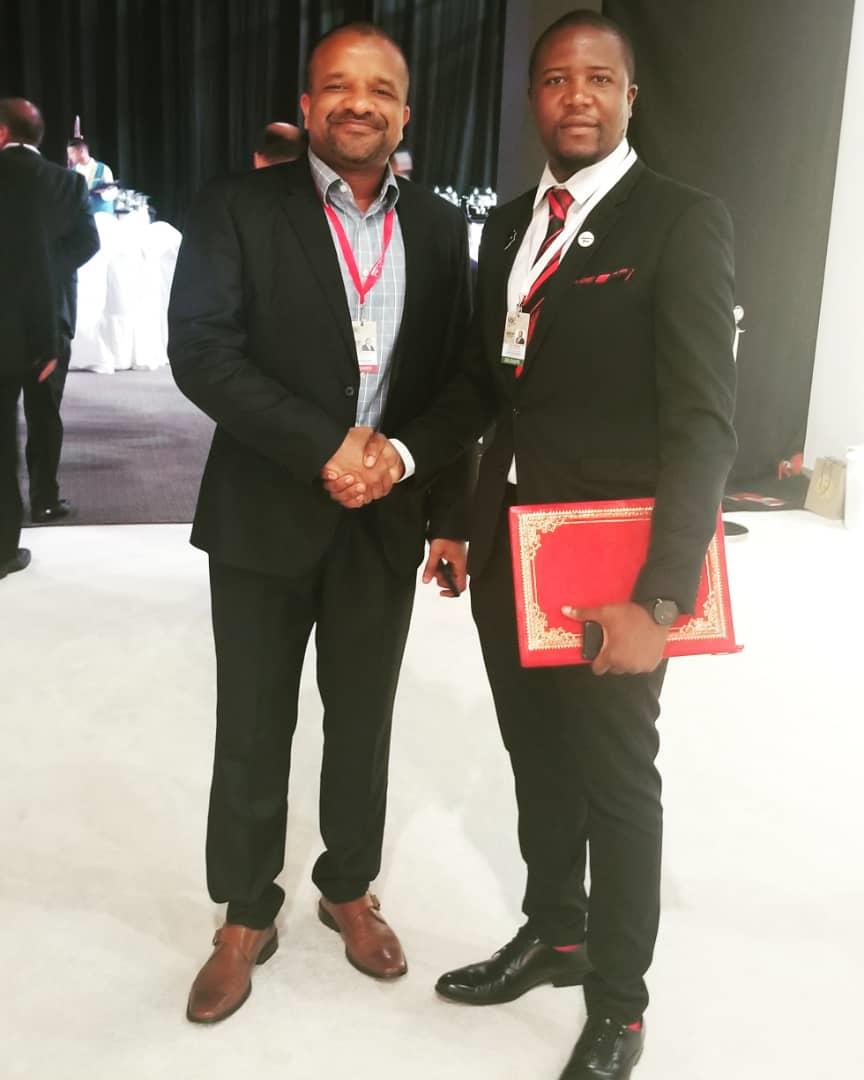 ATIGS Chairman with Chris Folayan