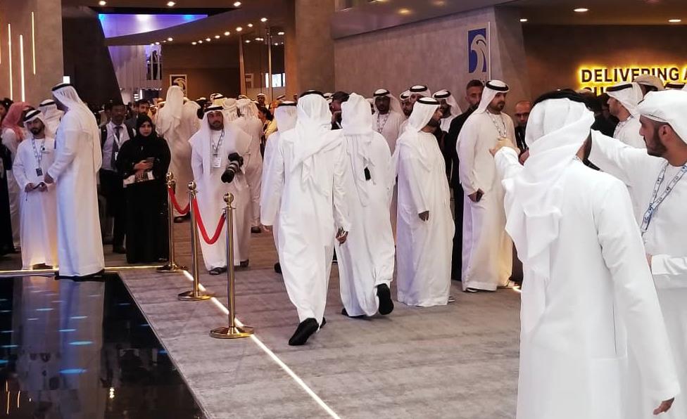 ADIPEC 2019 exhibition floor