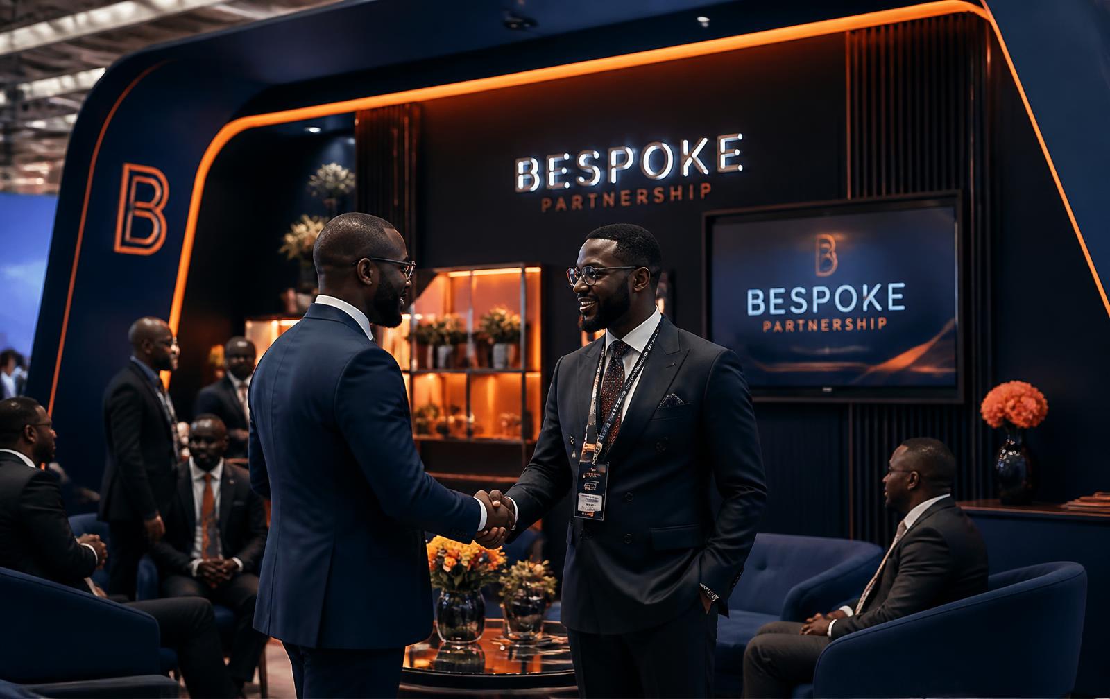 Bespoke branded networking lounge activation at ATIGS Summit
