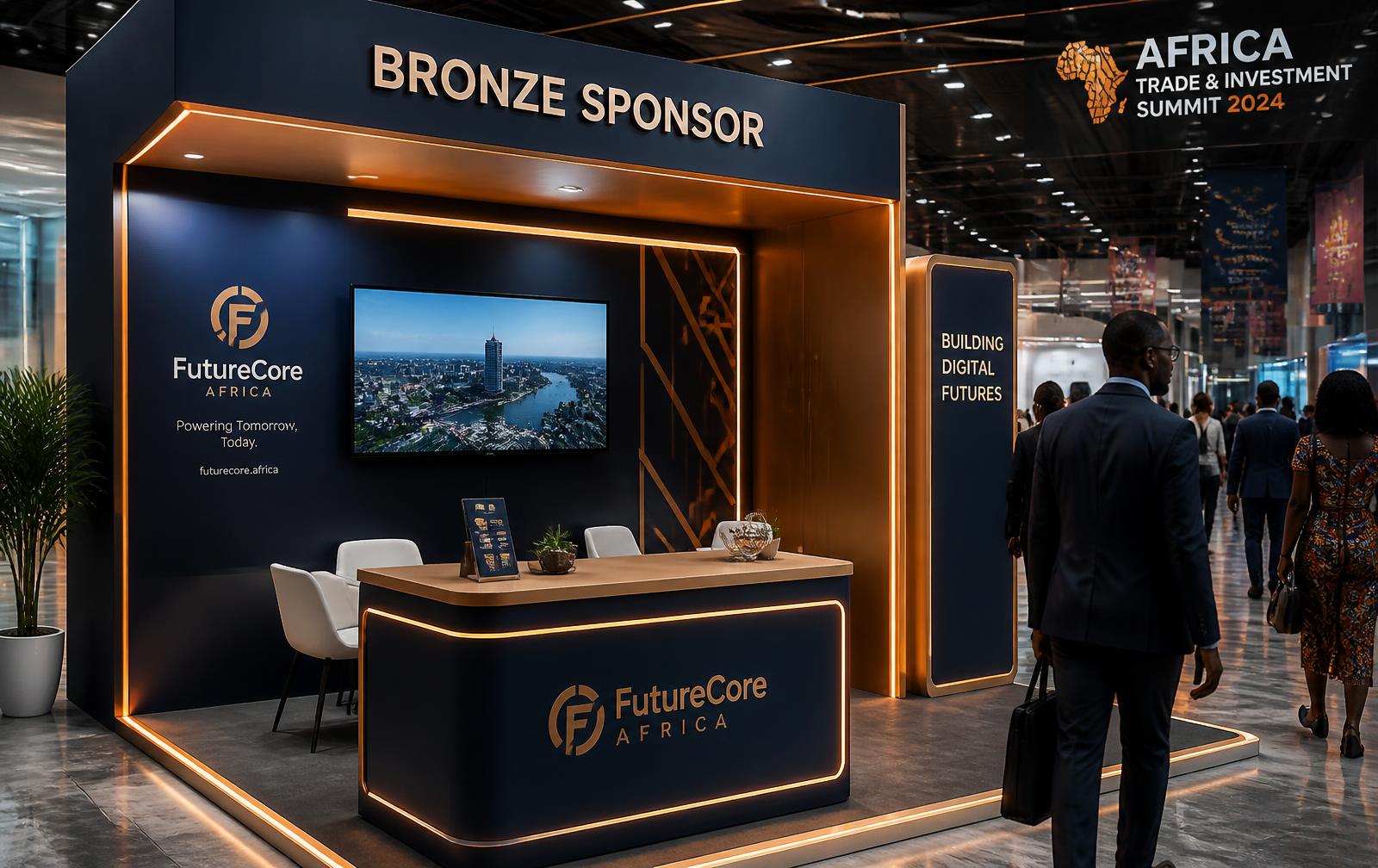 Entry-level branded stand in the ATIGS exhibition hall