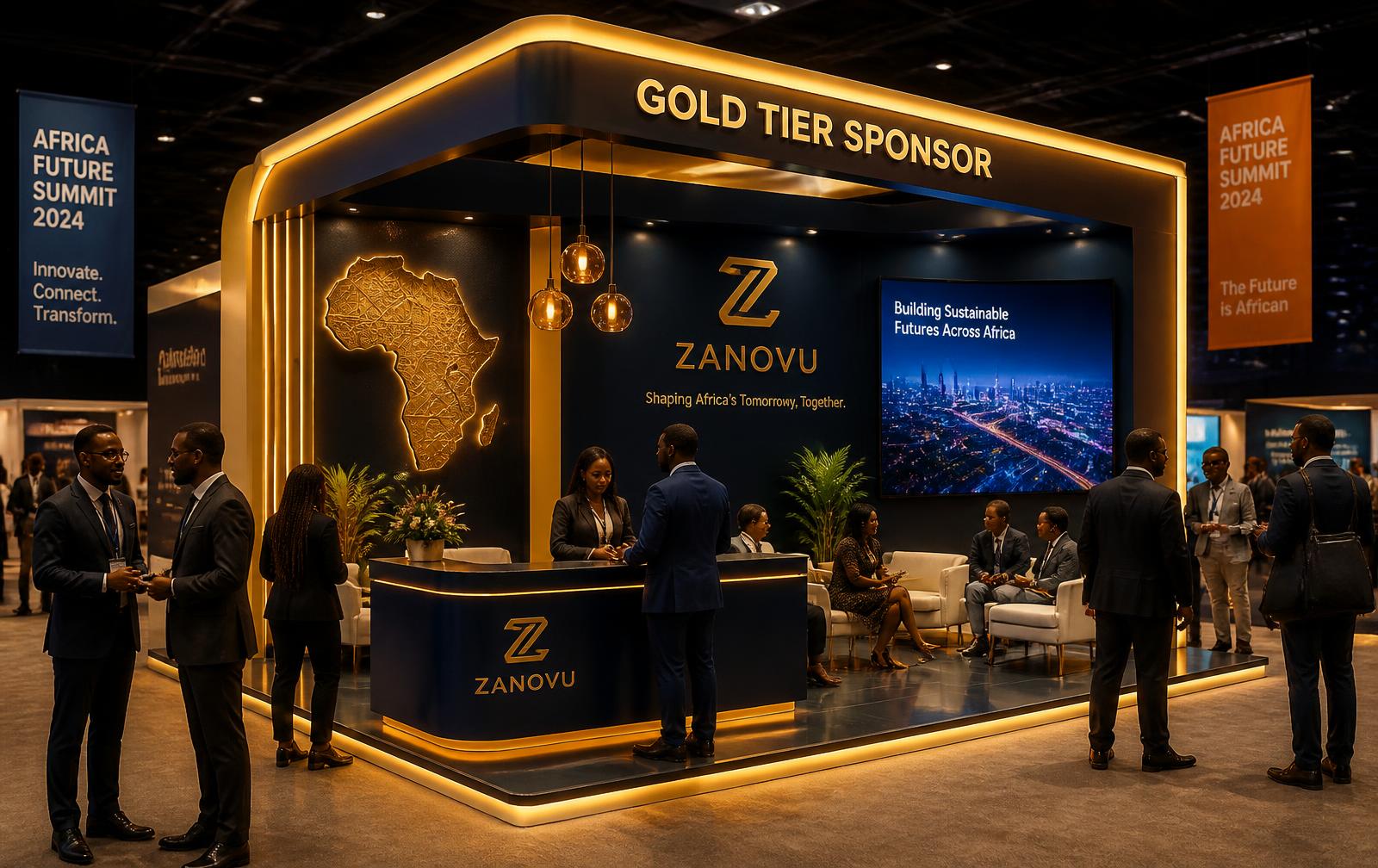 Prime-position exhibition stand in the ATIGS main pavilion
