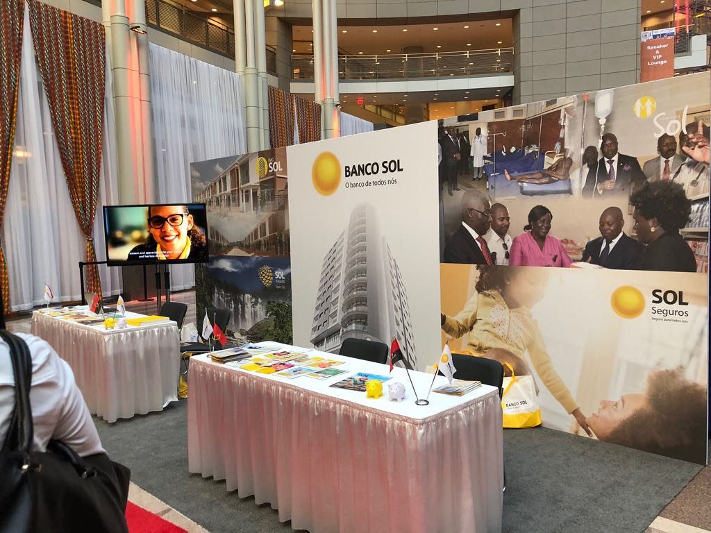 Banco Sol exhibition stand at ATIGS 2018